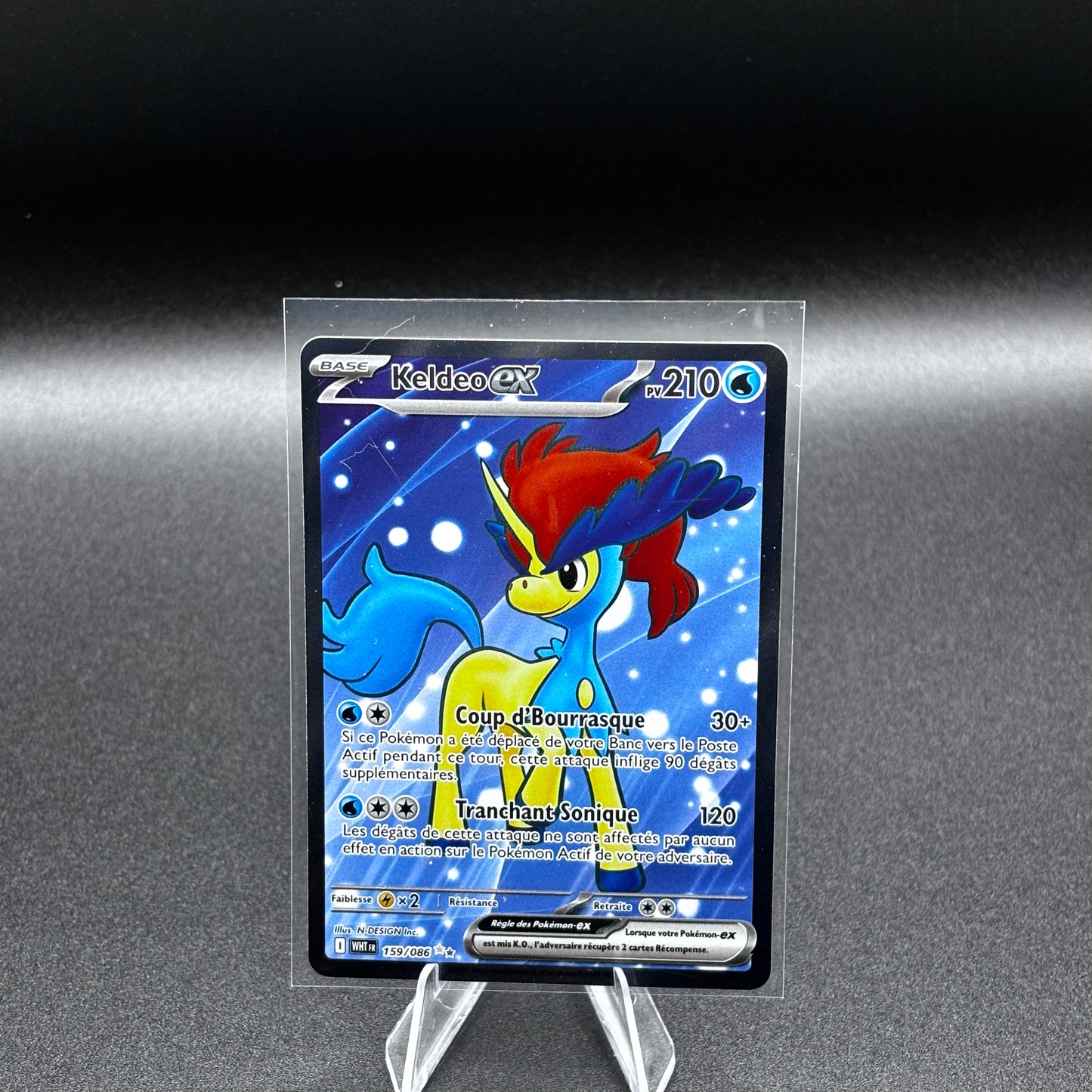 Carte Keldeo EX 159/086