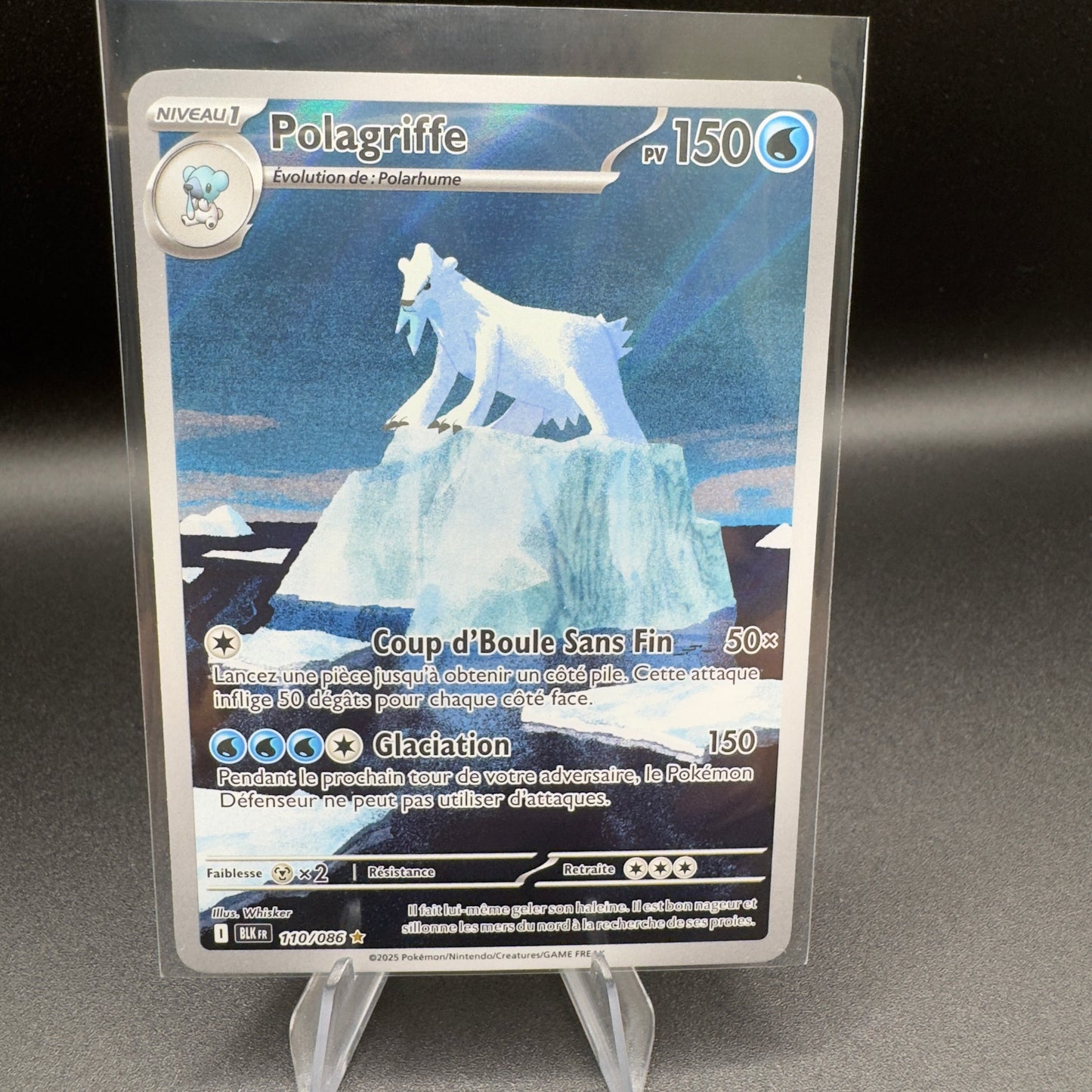 CARTE Polagriffe - 110/086 - BLK - Foudre Noire - FR