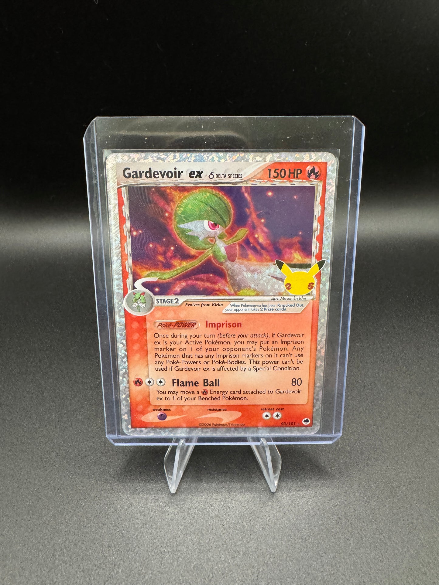 Carte Gardevoir - 93/101 - Célébration 25 ans - FR