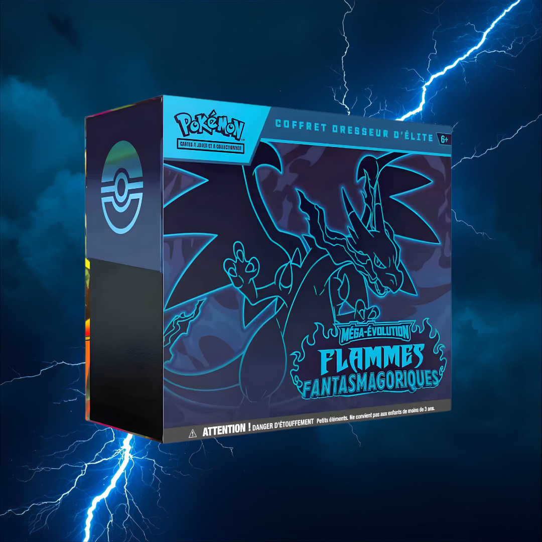 ETB Coffret Dresseur D'élite Flammes Fantasmagoriques ME02