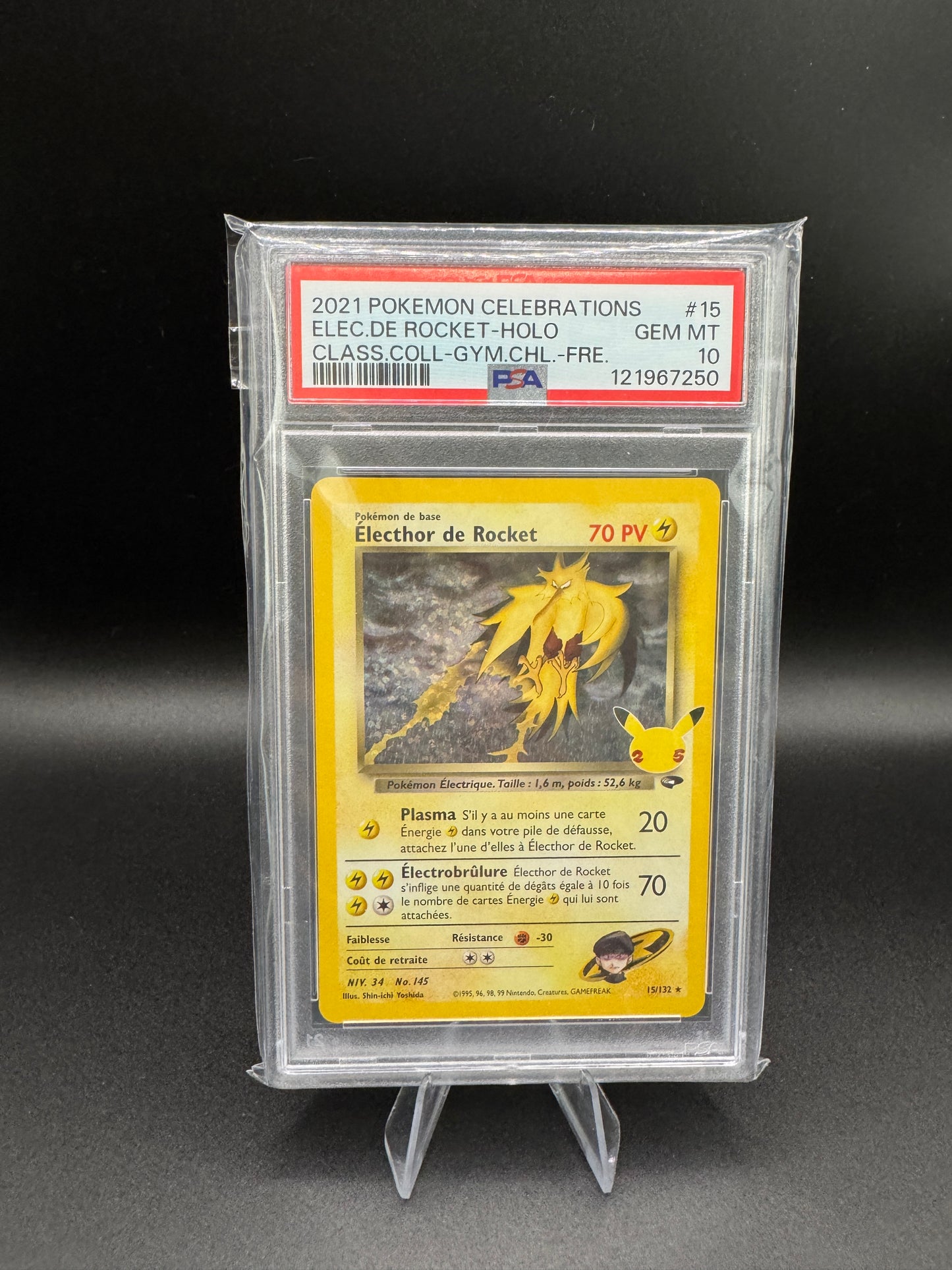 Carte PSA 10 Elector - 15/132 Célébration 25 ans - FR