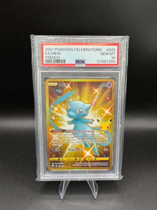 carte PSA 10 MEW - 025/025 - Célébration 25 ans - FR