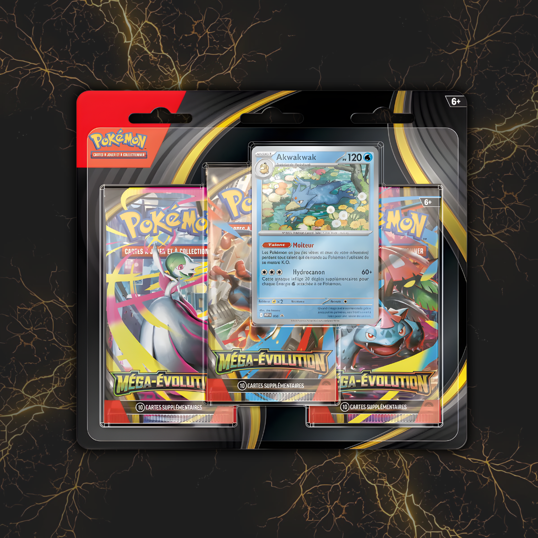 Tripack Méga-Évolution - ME01